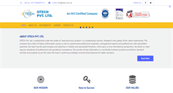 Desktop Screenshot of otec.com.np